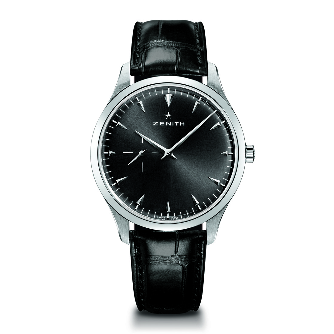 ZENITH Elite Ultra Thin 03.2010.681/21.C493 Black Alligator 40mm Mens Watch