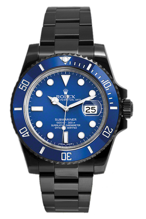 Rolex Submariner 116610 Blue DLC-PVD