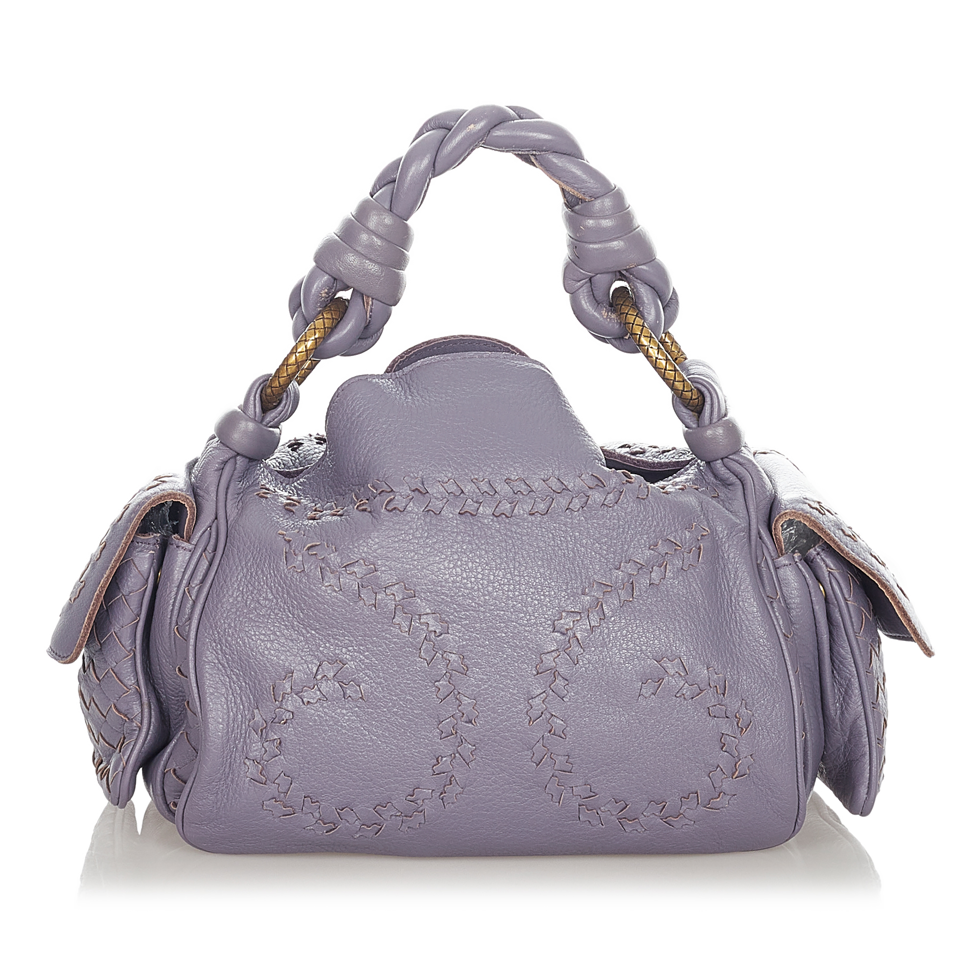 Bottega Veneta Intrecciato Leather Handbag