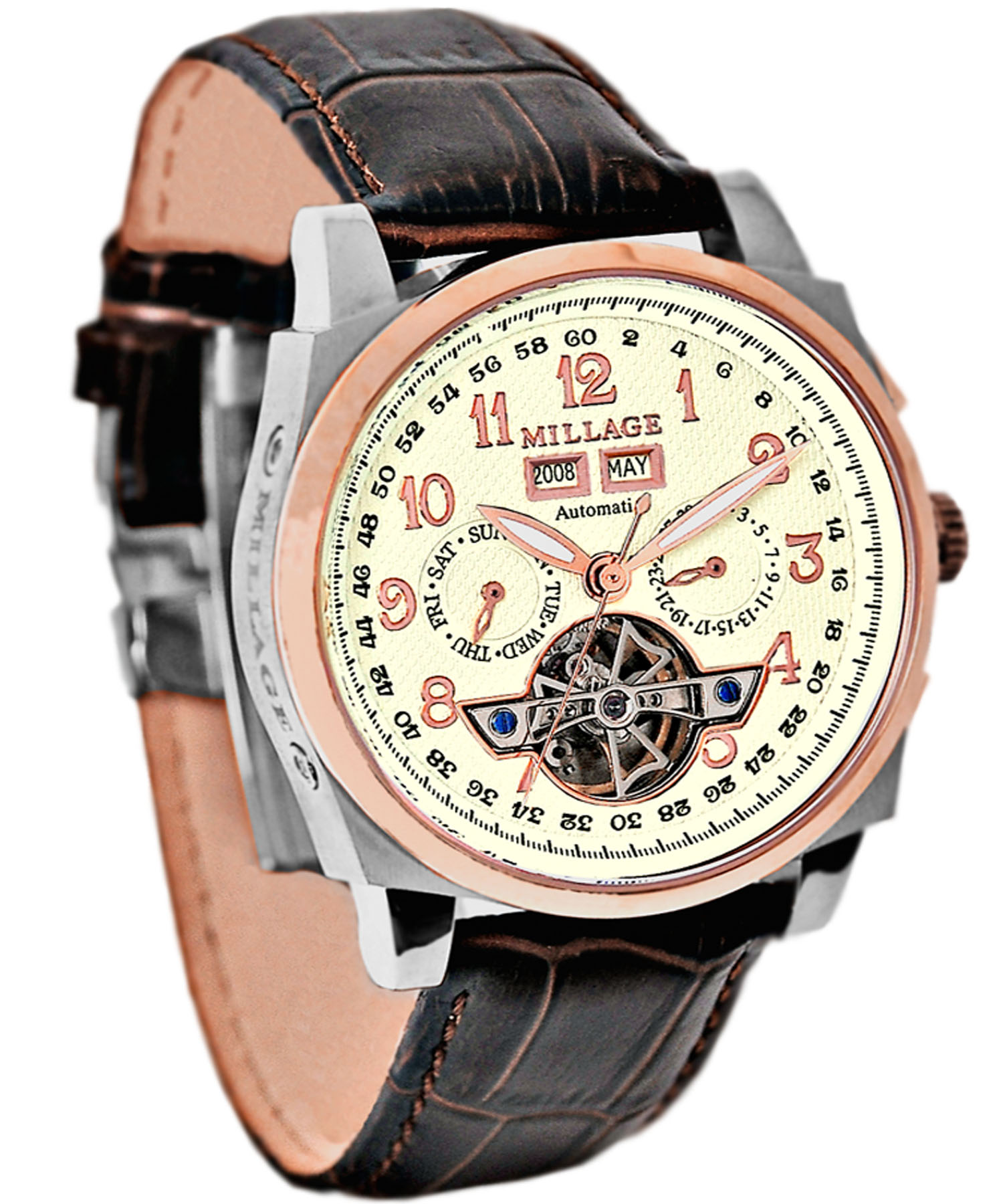 M2326 Cream On Two Tone/Millage Watches