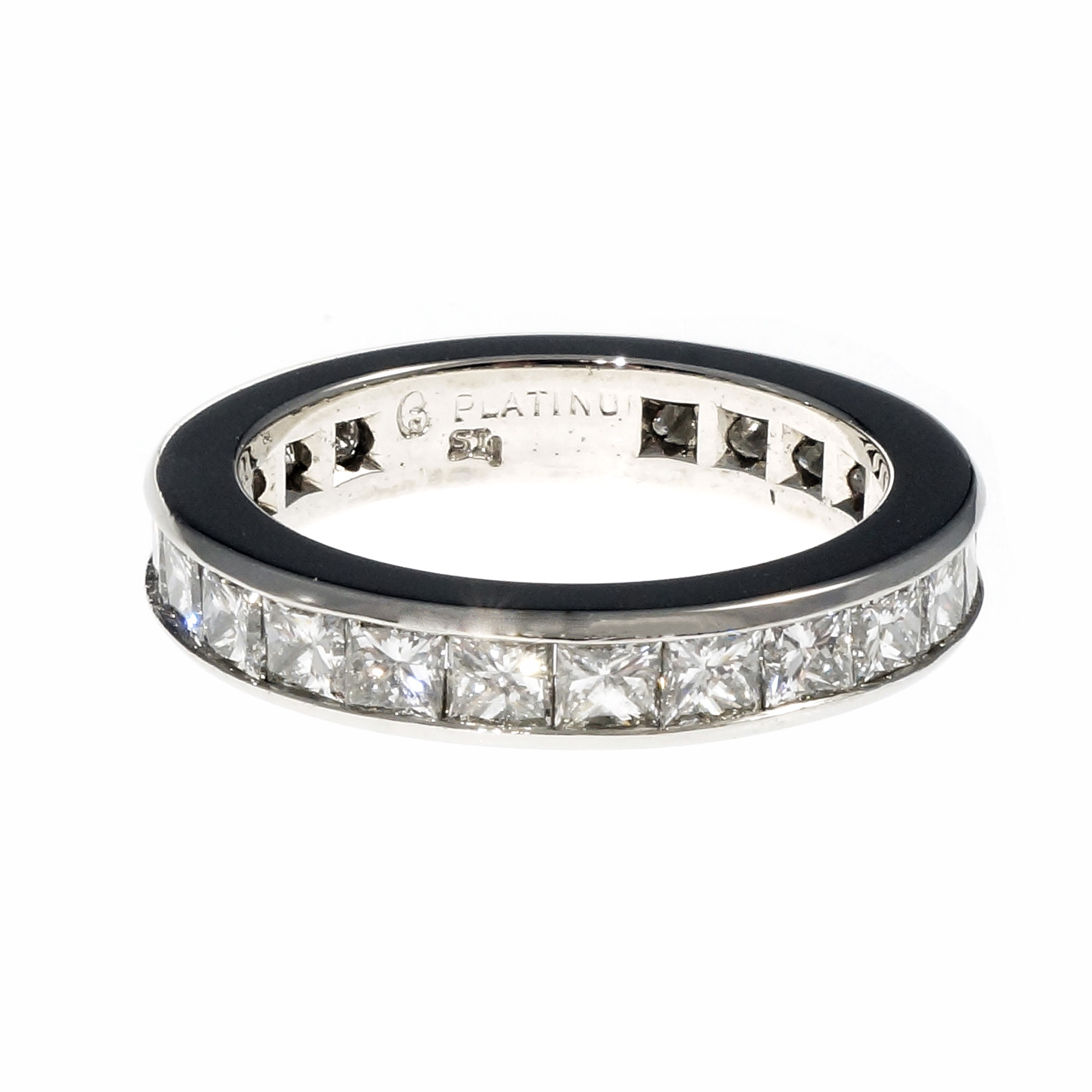 Platinum Diamond Eternity Band Ring Size 6