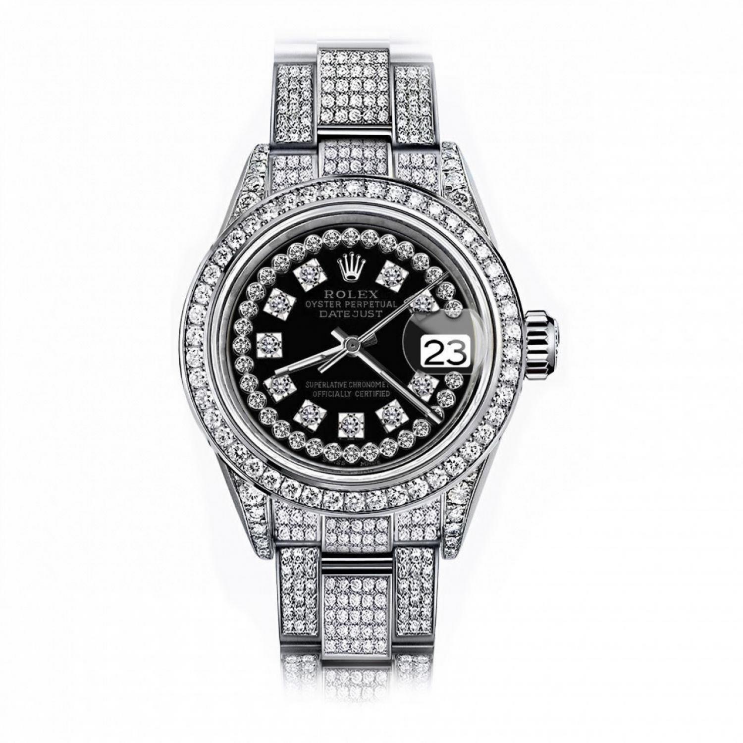 Rolex Diamond 178274 31mm Womens Watch