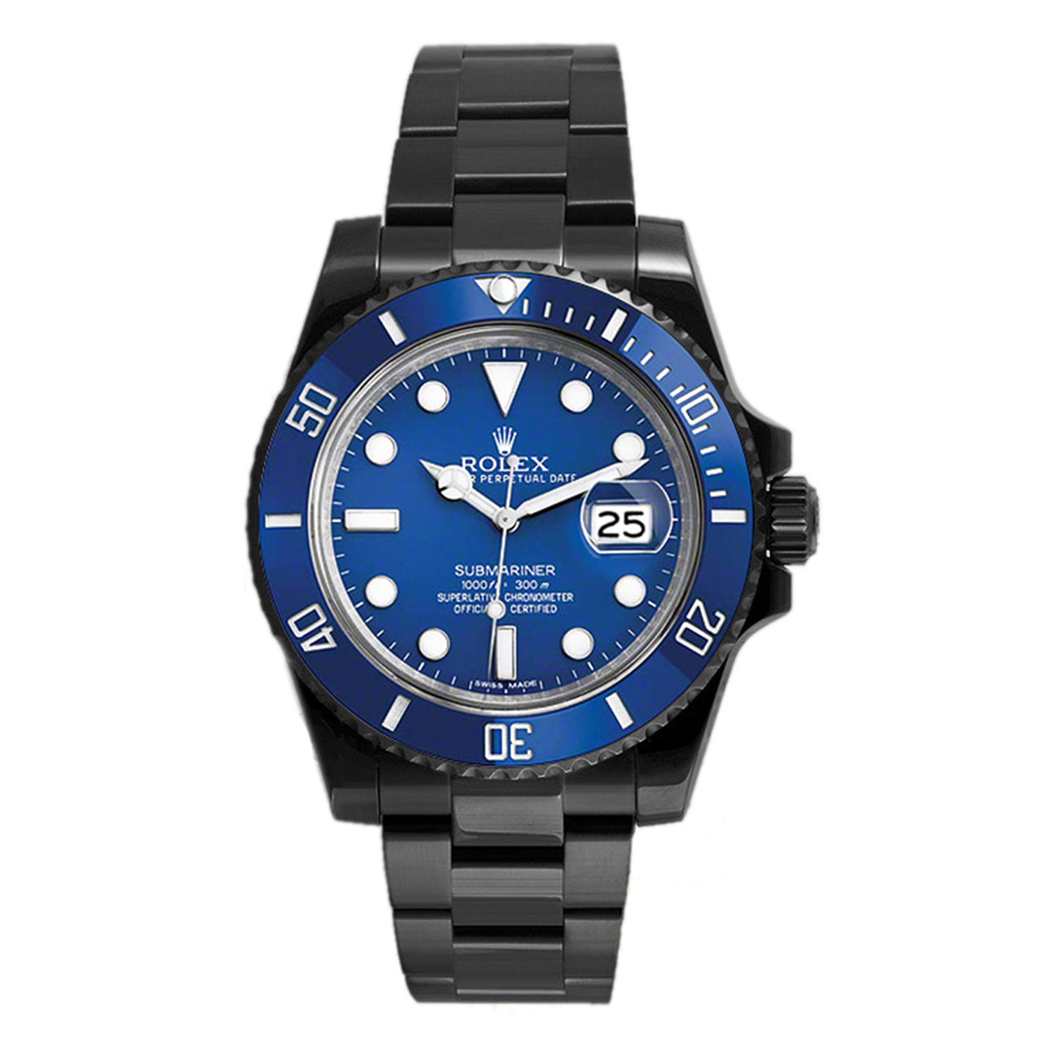 Rolex Submariner 116610 Blue DLC-PVD | Rolex | Buy at TrueFacet