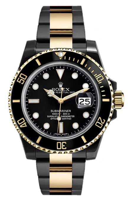 Rolex Submariner 116613 DLC-PVD