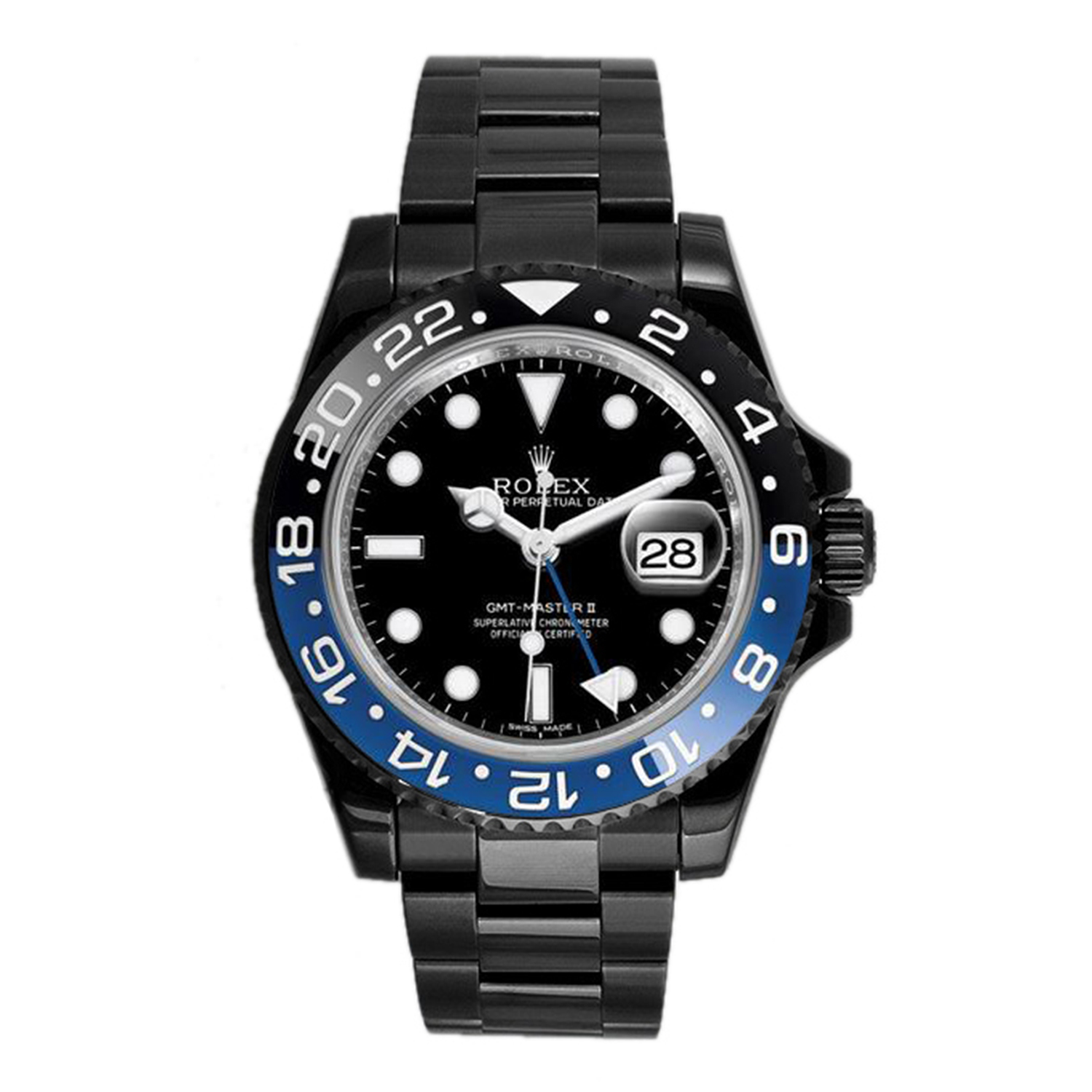 Rolex GMT Master II 116710 Blue DLC-PVD