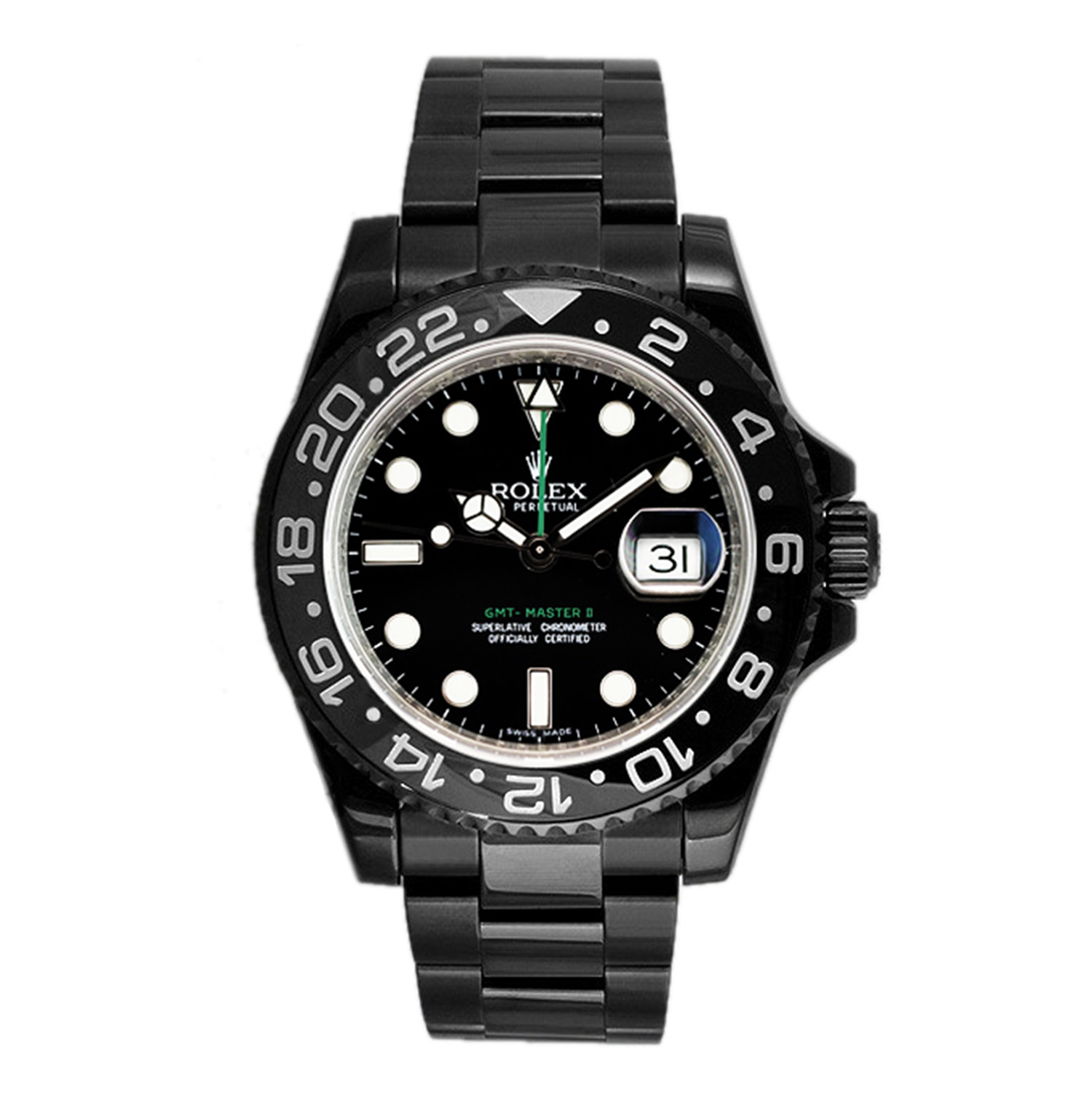 Rolex GMT Master II 116710 DLC-PVD