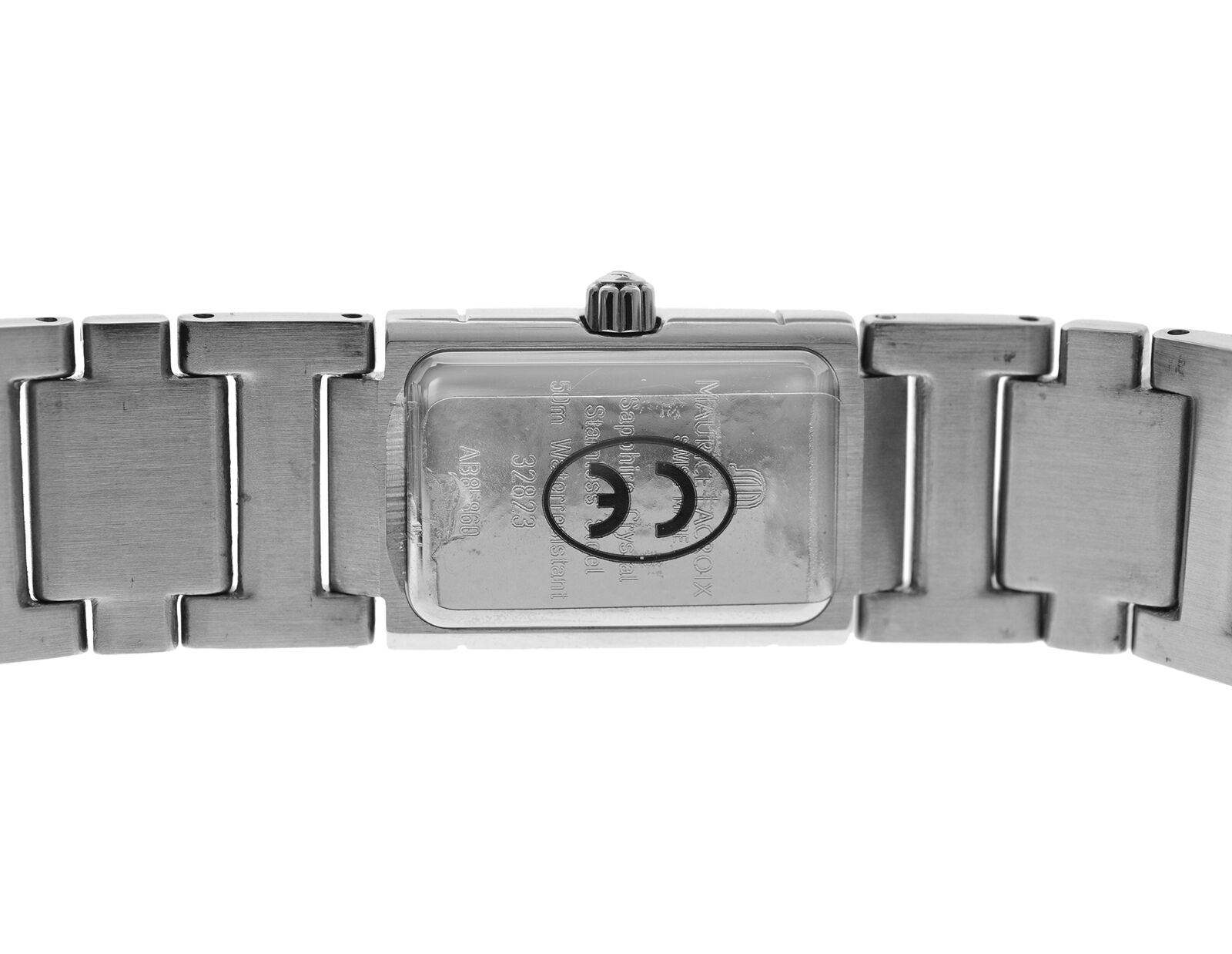 New Lady Maurice Lacroix Miros MI2011-SS002-330 Steel $1200 Quartz 16MM Watch
