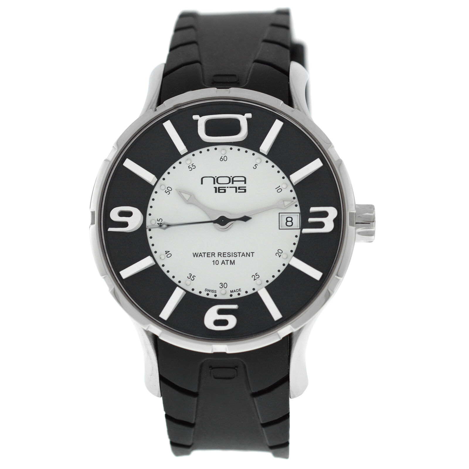NOA 16.75 IRIS Unisex Stainless Steel Date Quartz 41MM Watch