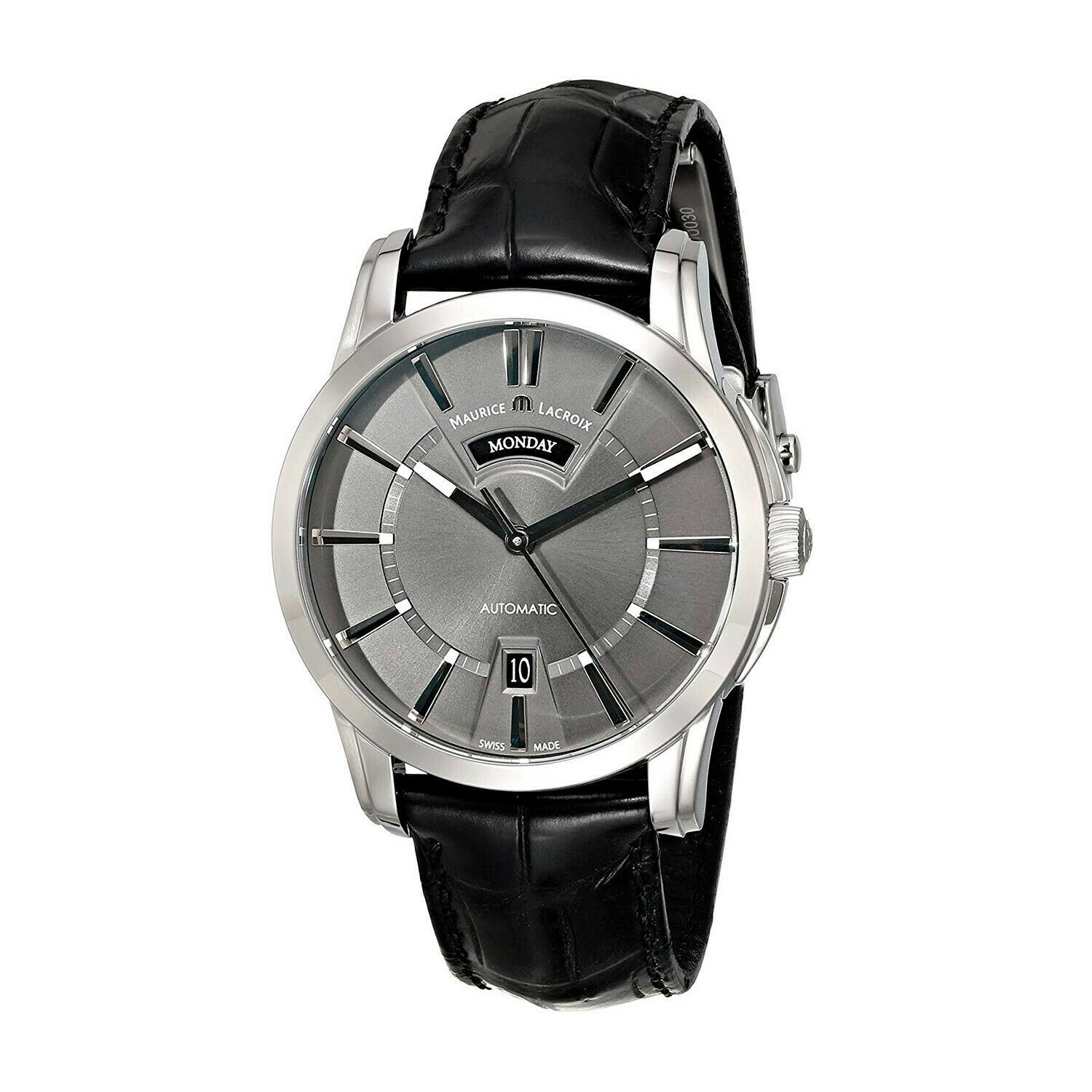 Maurice Lacroix Pontos PT6158-SS001-23E Day Date Automatic 40MM Watch