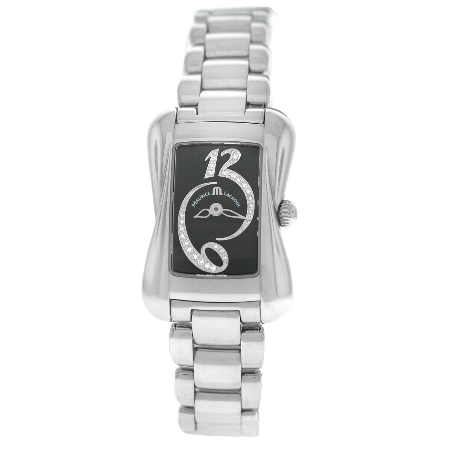 Maurice Lacroix Divina Diamond Steel Quartz 22MM Watch