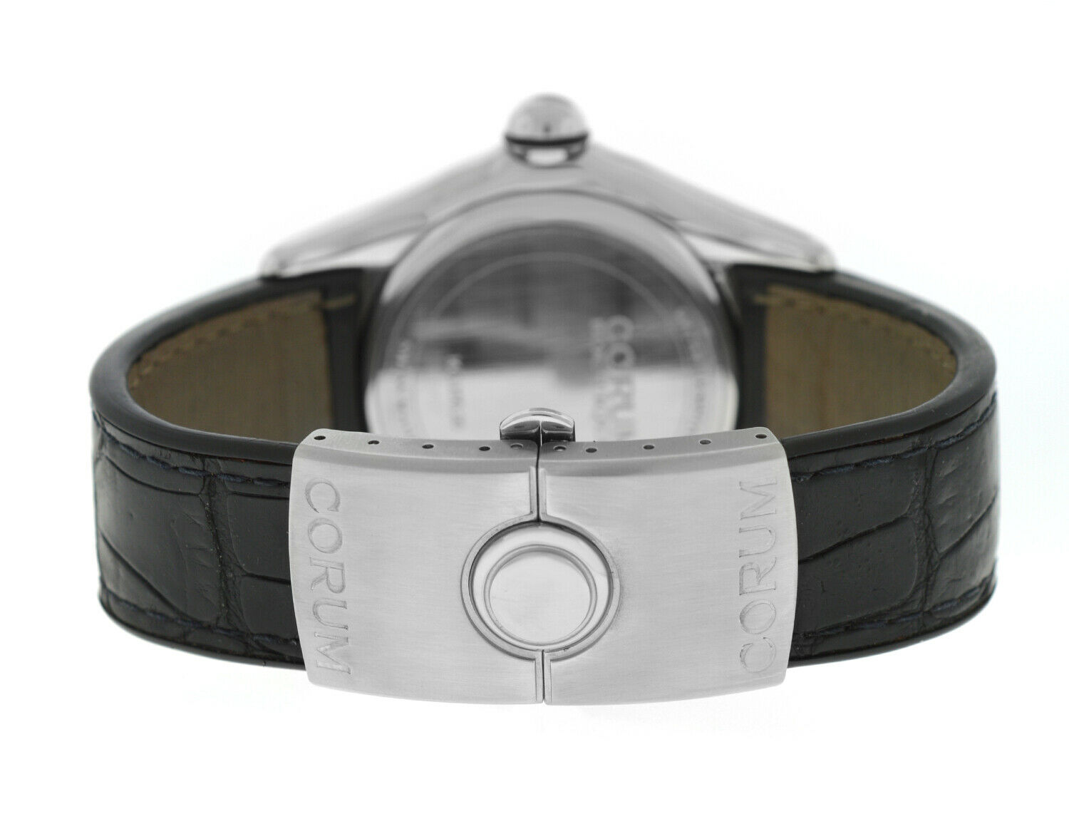 Men's Corum Bubble 163.150.20 Stainless Steel Date Quartz 45MM