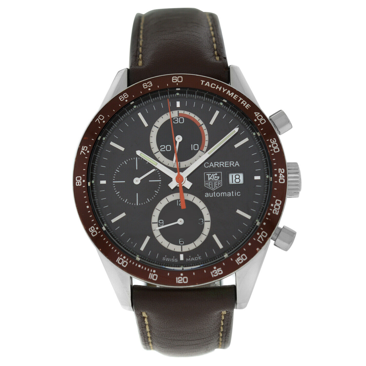 Tag Heuer Carrera CV2013.FC6234 Chronograph Steel Date Automatic 41MM Watch