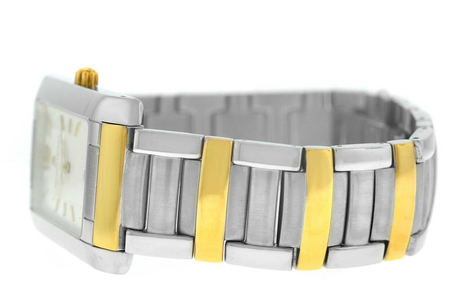 Maurice Lacroix Miros Rectangle MI2027-SY023-122 Men Gold SS