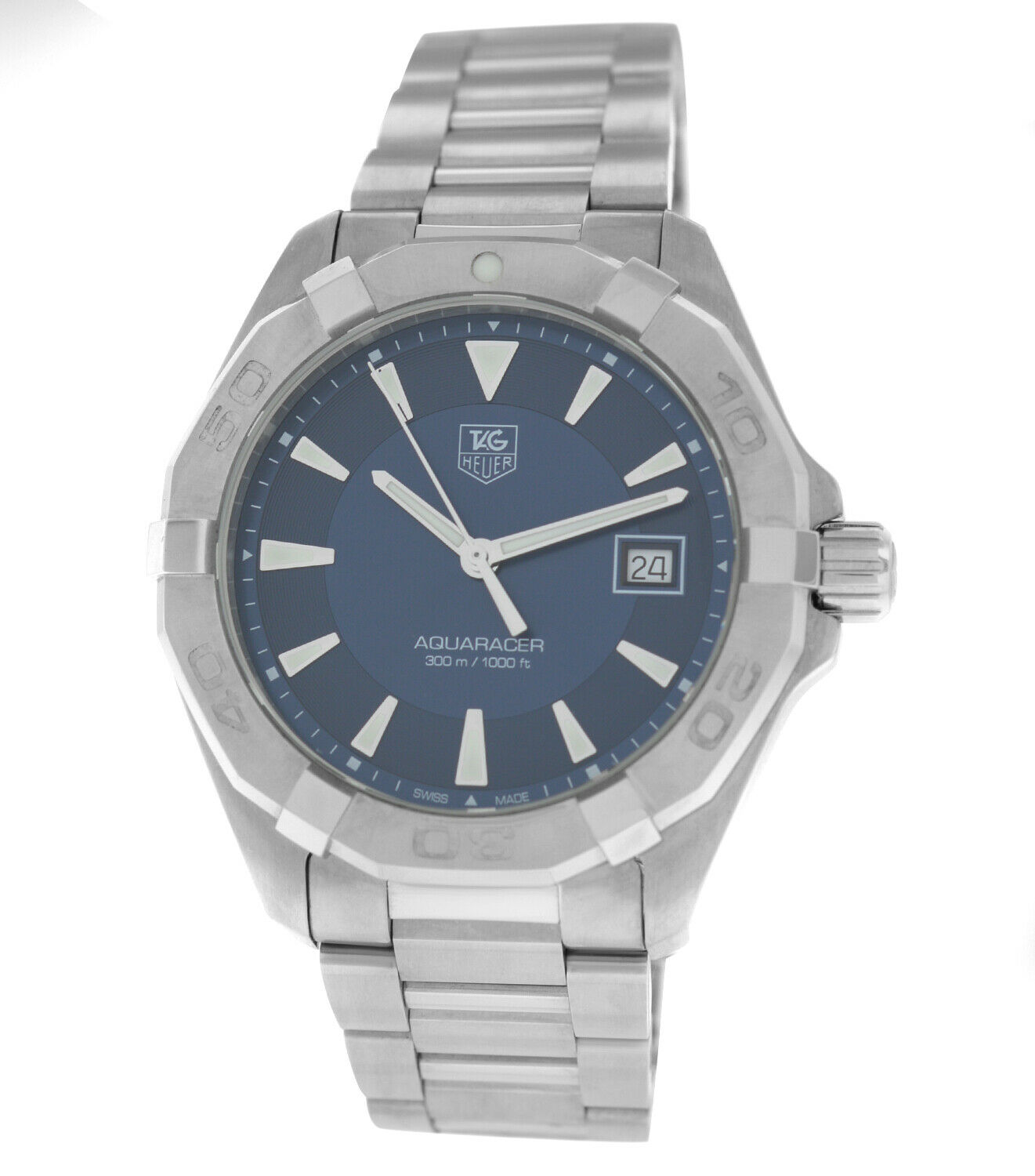 Tag Heuer Aquaracer Stainless Steel Date Quartz 41MM Watch