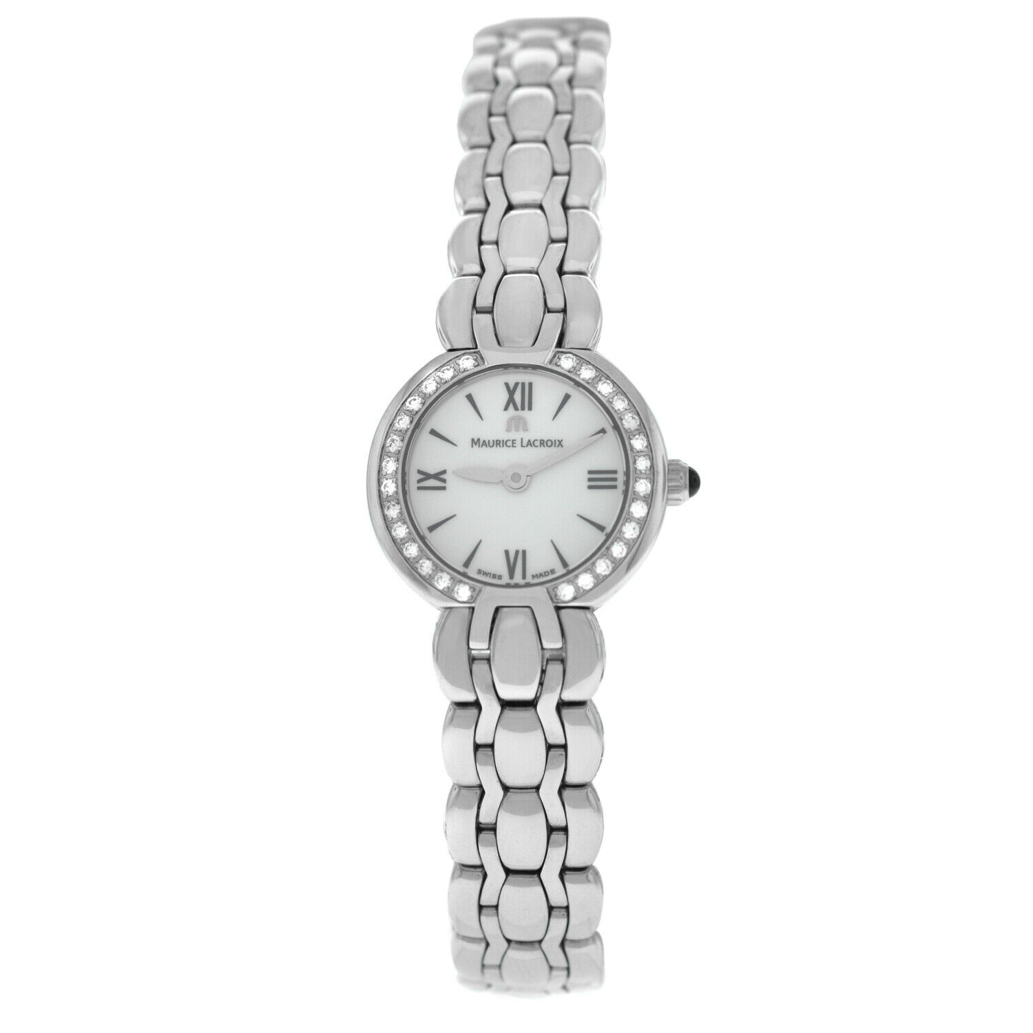 Maurice Lacroix Serena Diamond Steel Quartz 22MM Watch