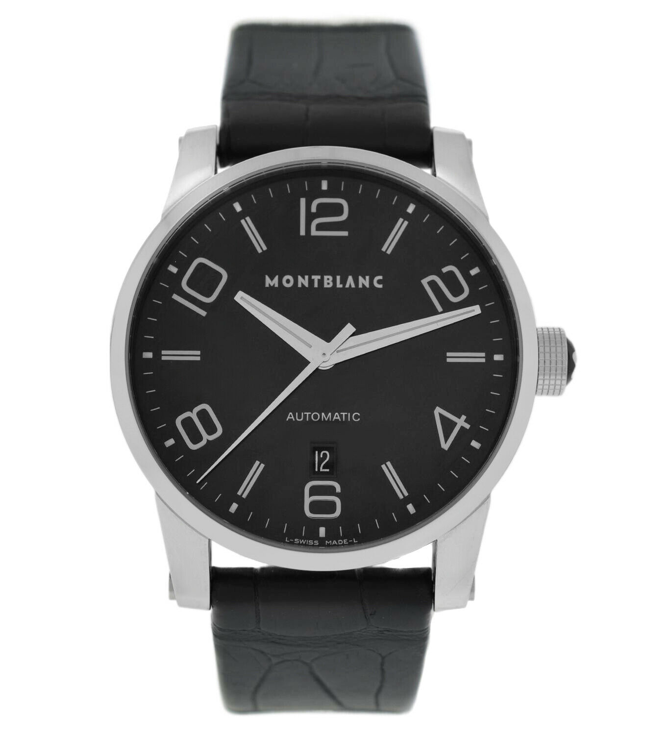 Montblanc Timewalker 7070 Mens Stainless Steel Date Automatic 42MM Watch