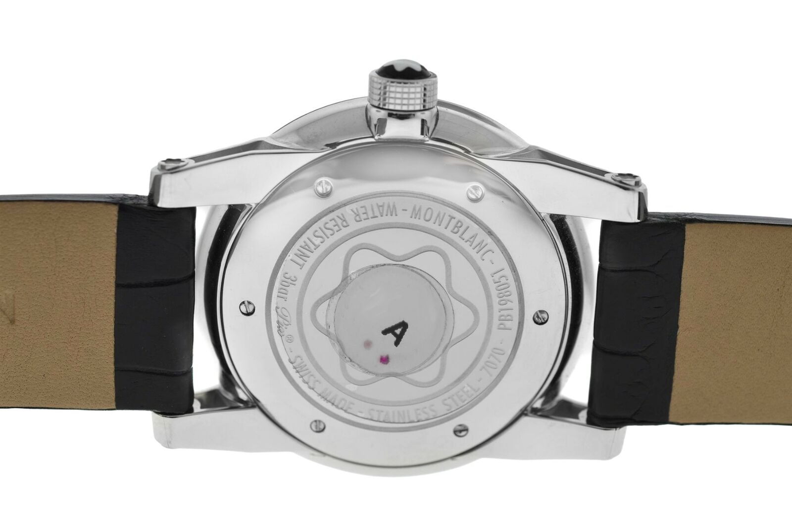 Montblanc Timewalker 7070 Mens Stainless Steel Date 