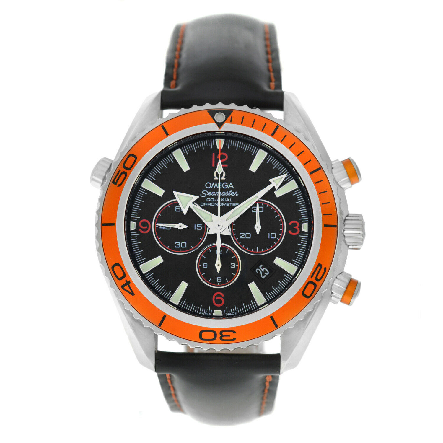 Omega Planet Ocean Co-Axial Chronograph 2918.50.82 Steel 46mm Automatic Watch