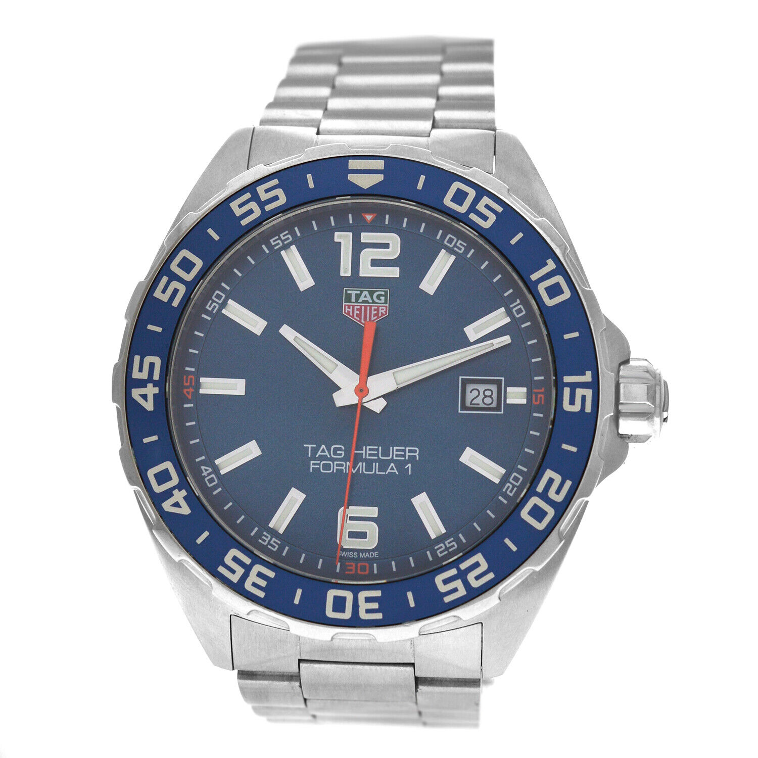 Tag Heuer Formula  Stainless Steel Date Quartz 43MM Men's Watch