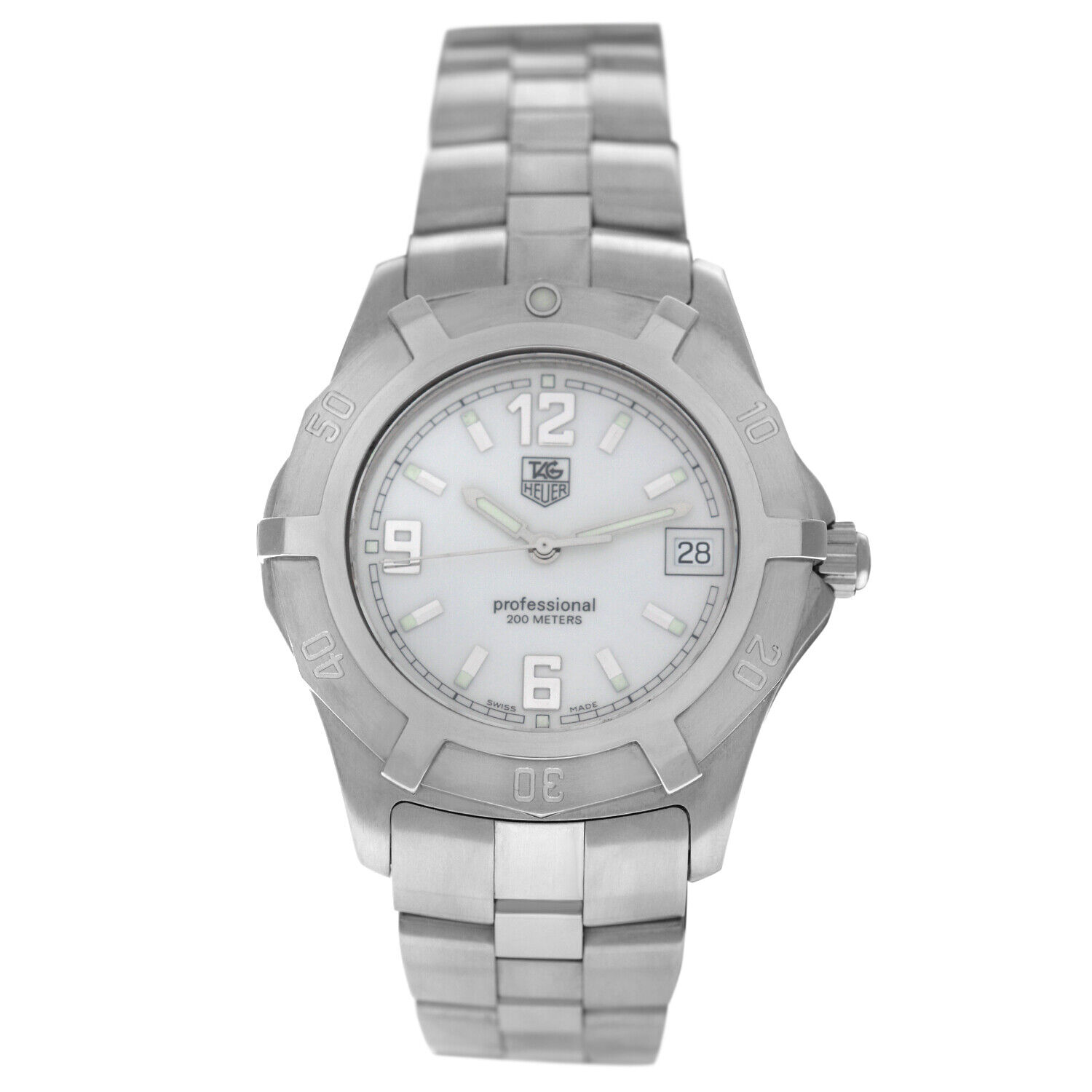 Tag Heuer Professional Steel Date Quartz Men's Watch