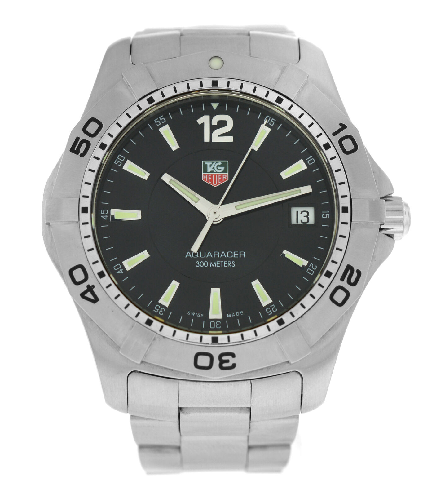 Tag Heuer Aquaracer Unisex Stainless Steel Date Quartz Watch