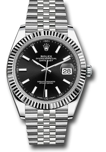 Rolex Oyster Perpetual Datejust 126334 BKIJ Stainless Steel 41mm Mens Watch