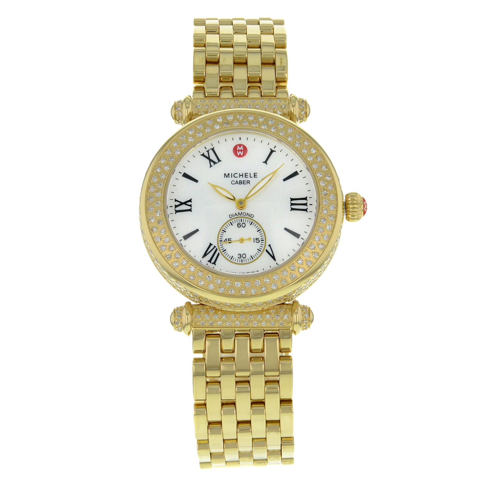Michele Caber MWW16A000065 37mm Womens Watch