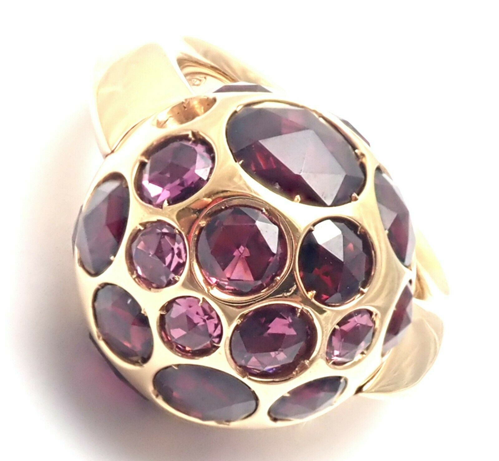 Pomellato Harem 18k Rose Gold Rhodolite Garnet Ring