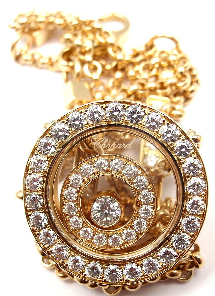 Chopard Happy Spirit Diamond Chain Bracelet Retail $13,200