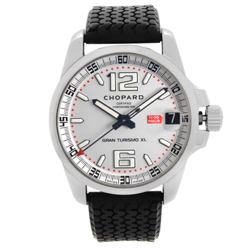 Chopard Mille Miglia GT XL 44mm Steel Silver Dial Automatic Mens Watch 16/8458