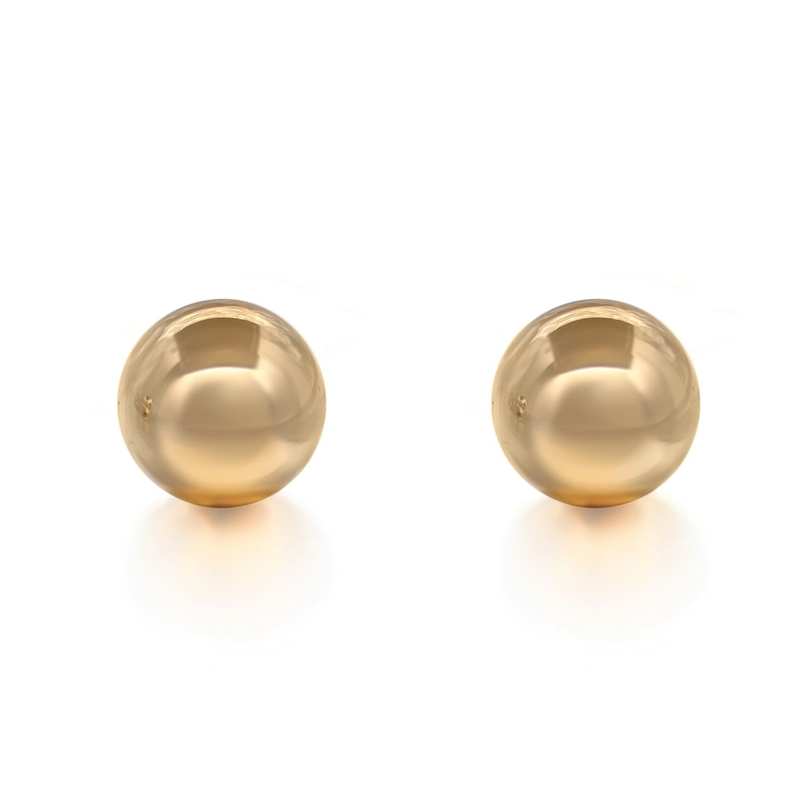 True Bead Ball Stud Earrings