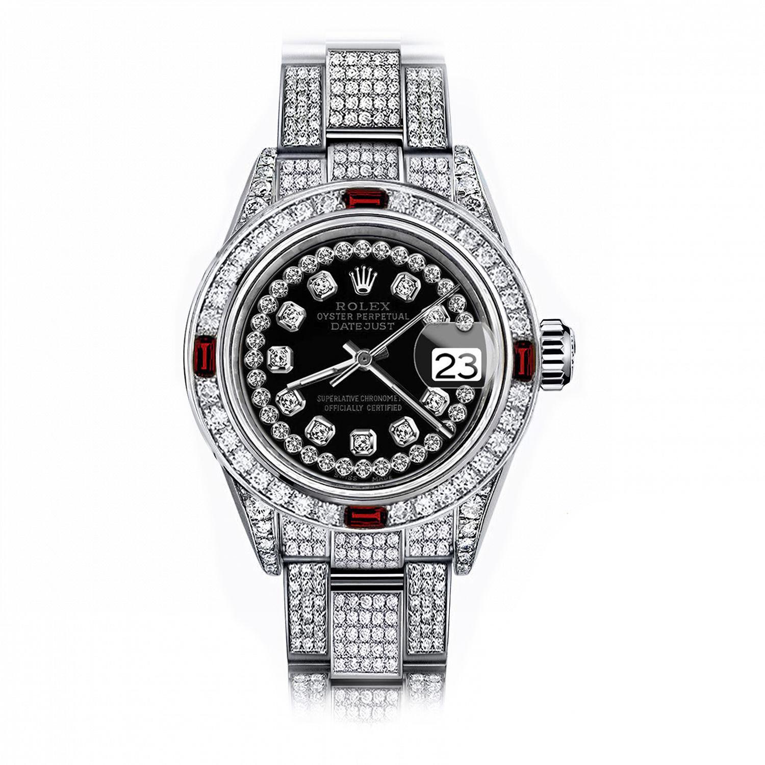 Rolex Diamond 178274 31mm Womens Watch