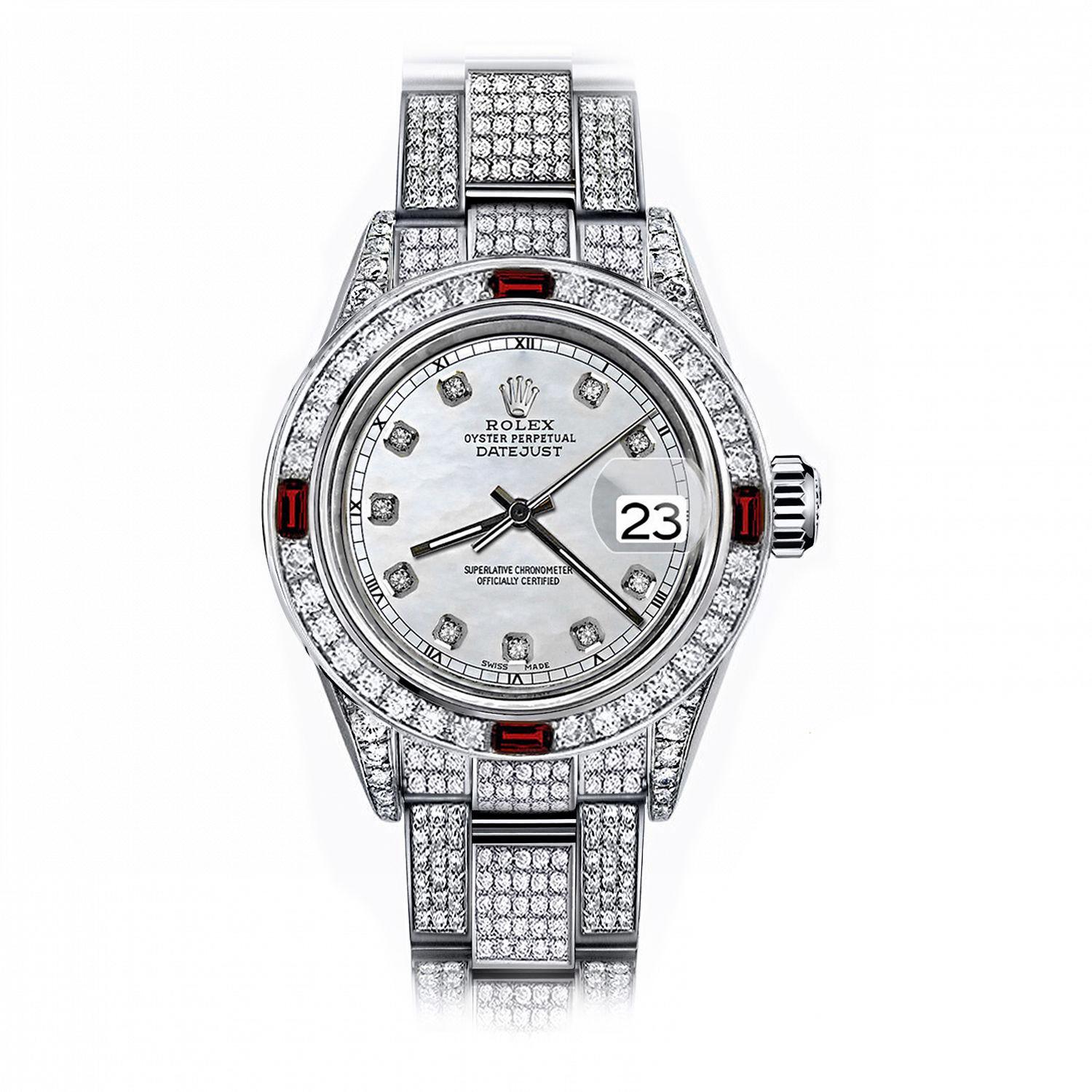 Rolex Diamond 178274 31mm Womens Watch
