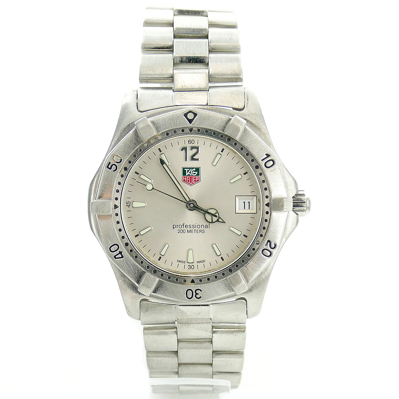 Tag Heuer WK1112-0 Stainless Steel Quartz 37mm Mens Watch | Tag