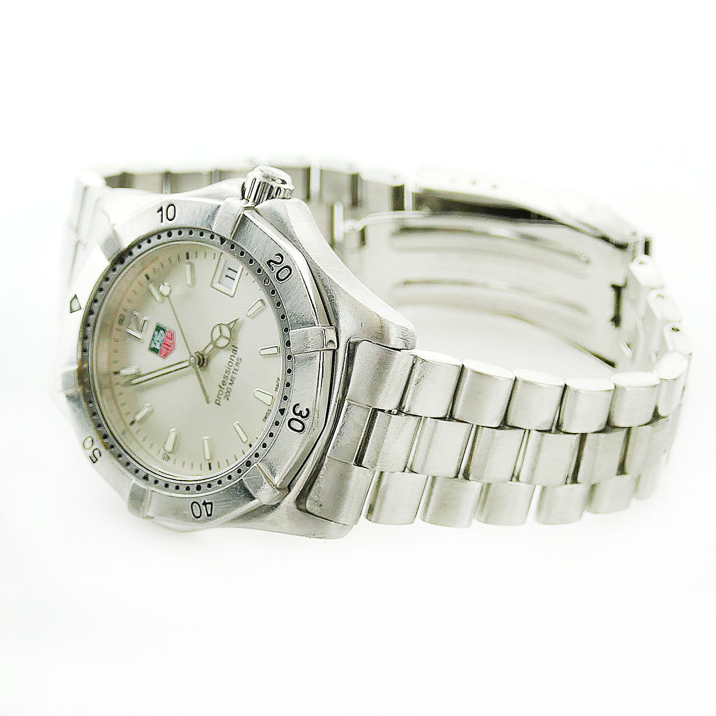 Tag Heuer WK1112-0 Stainless Steel Quartz 37mm Mens Watch | Tag