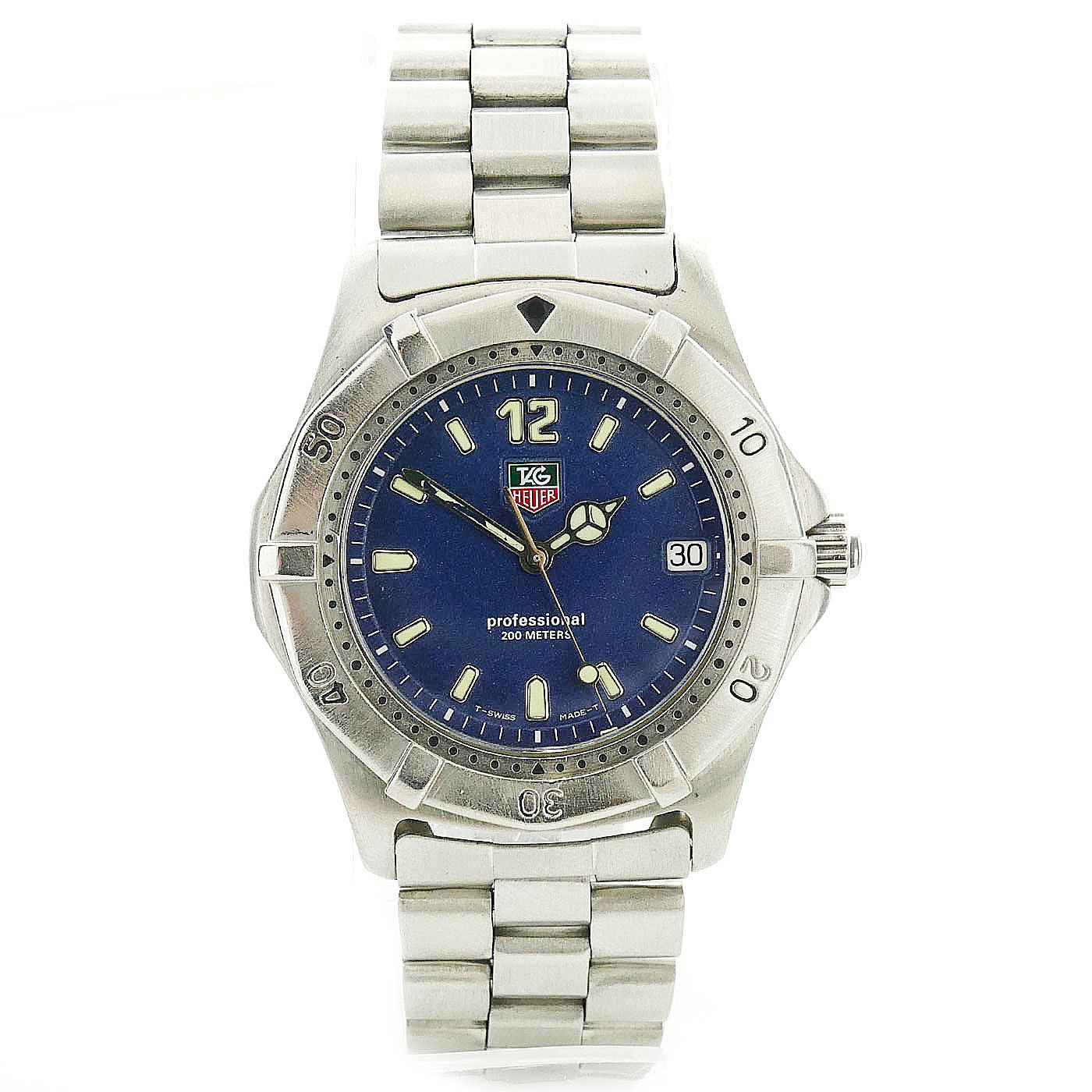Tag Heuer 2000 Series WK1113 Stainless Steel with Navy Dial Quartz