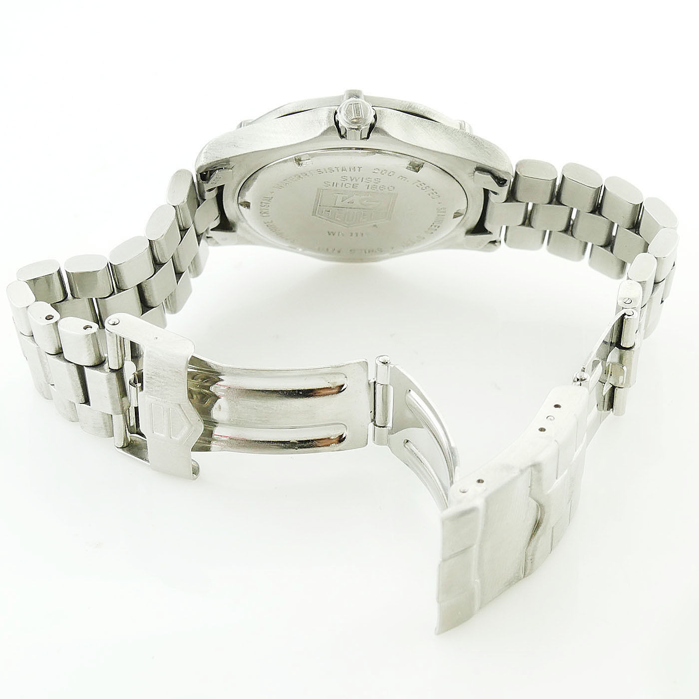 Tag Heuer 2000 Series WK1113 Stainless Steel with Navy Dial Quartz