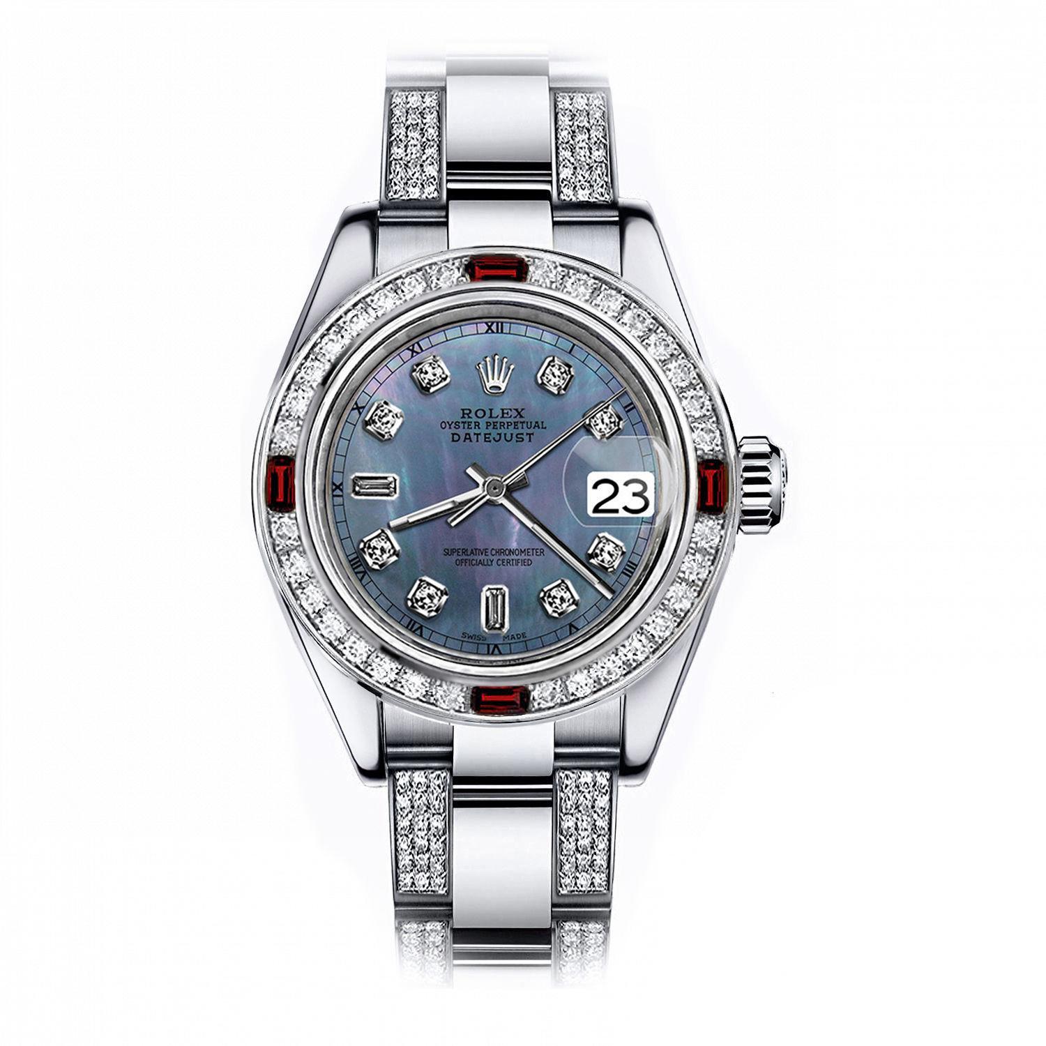 Rolex Diamond 2 31mm Womens Watch