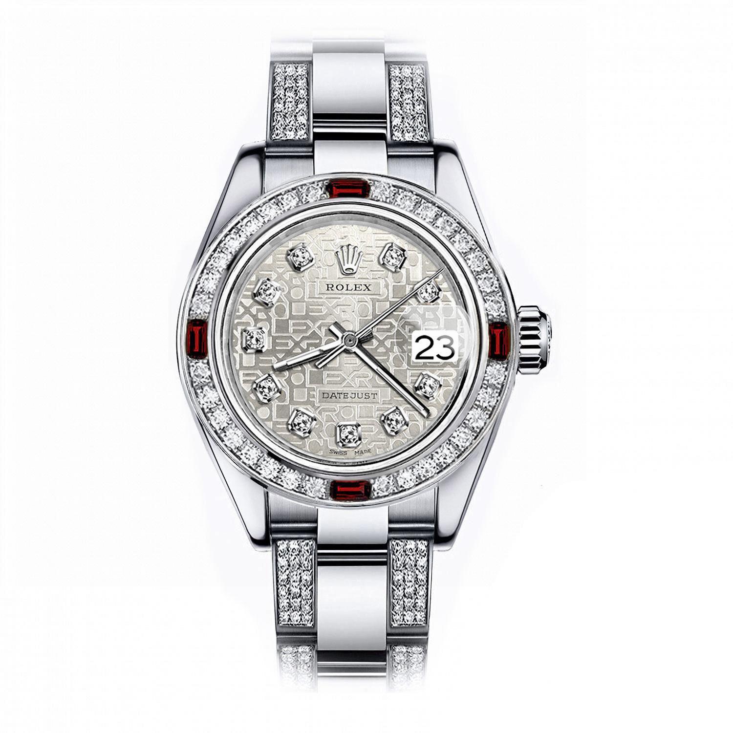 Rolex Diamond 178274 31mm Womens Watch