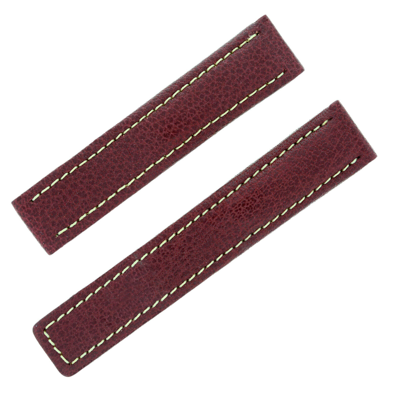 Tag Heuer 18 - 17 mm Burgundy Leather Men's Watch Band