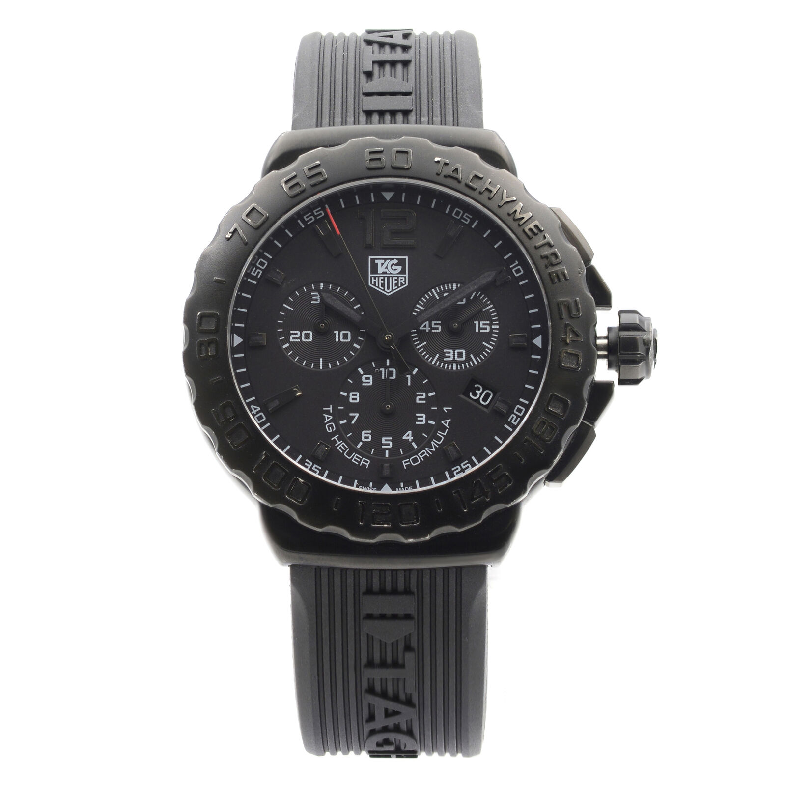 TAG Heuer Formula One Steel Titanium Black Dial Quartz Mens Watch CAU1114.FT6024