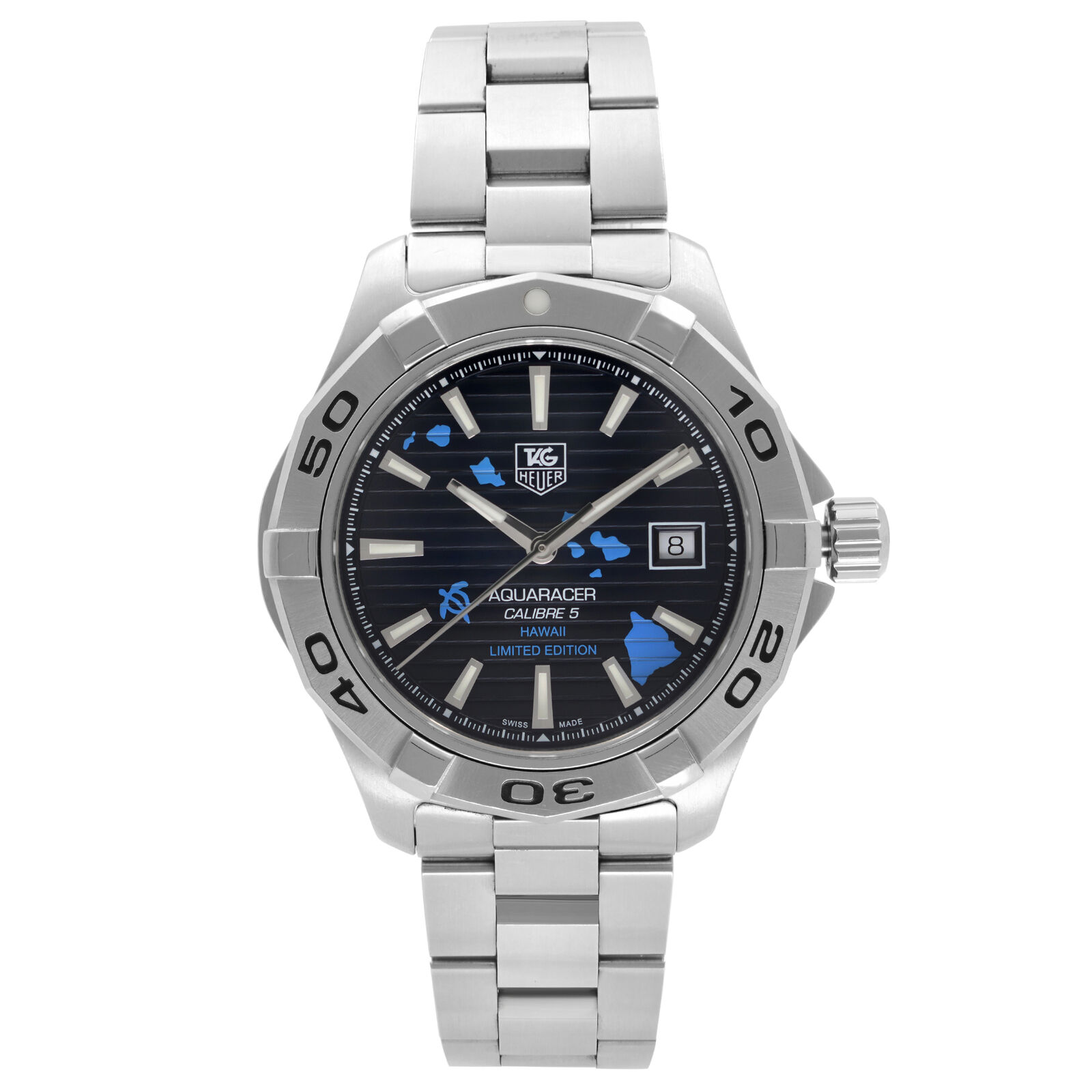 TAG Heuer Aquaracer Hawaii Limited Edition Automatic Mens Watch WAP201AA.BA0830