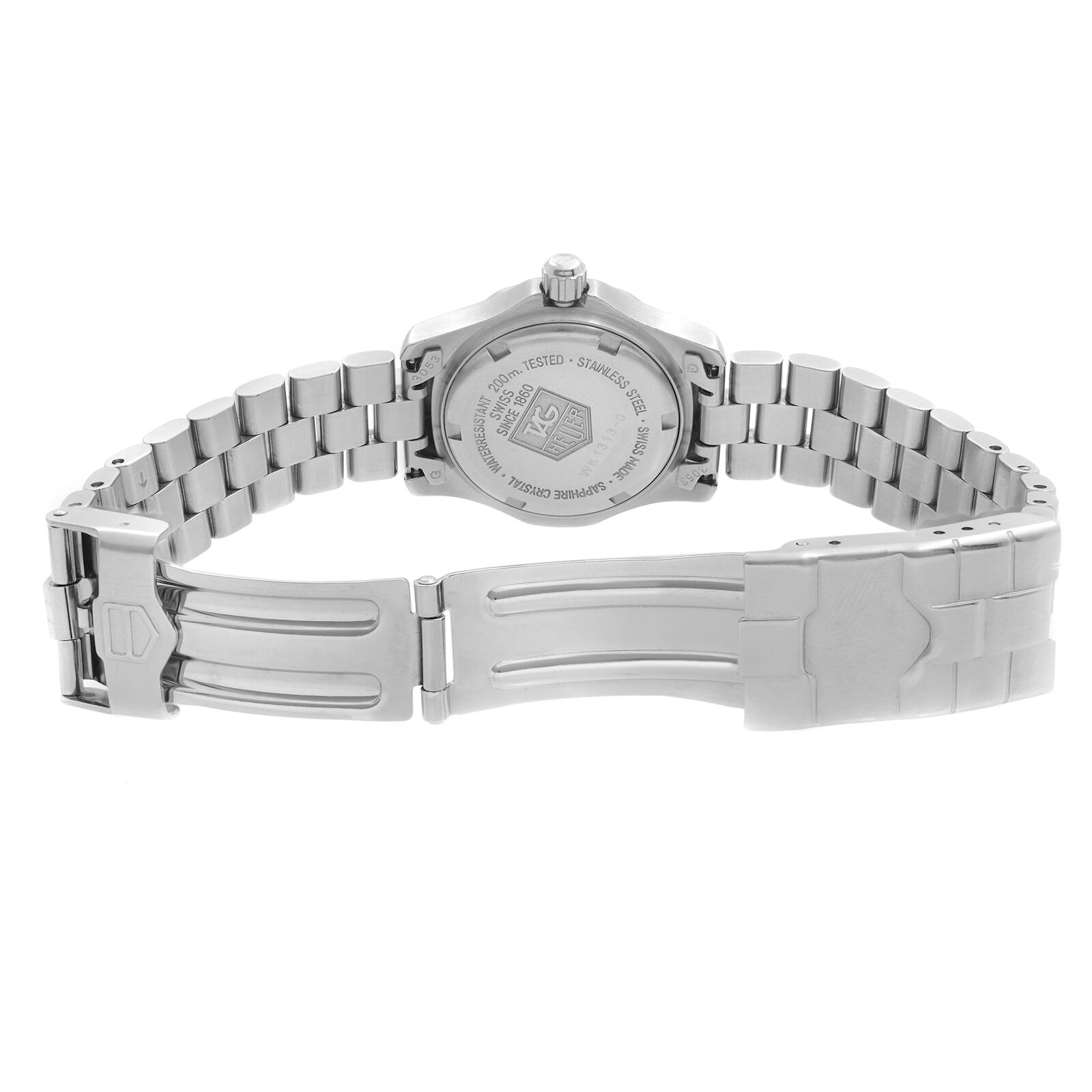 Tag Heuer Professional Stainless Steel Blue Dial Quartz Ladies