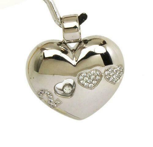 Chopard Happy Diamonds "2000" 18k White Gold Ladies Heart Pendant