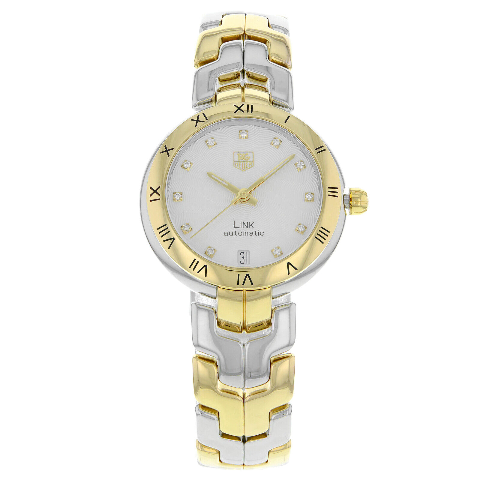 TAG Heuer Link Steel Silver Dial Automatic Ladies Watch
