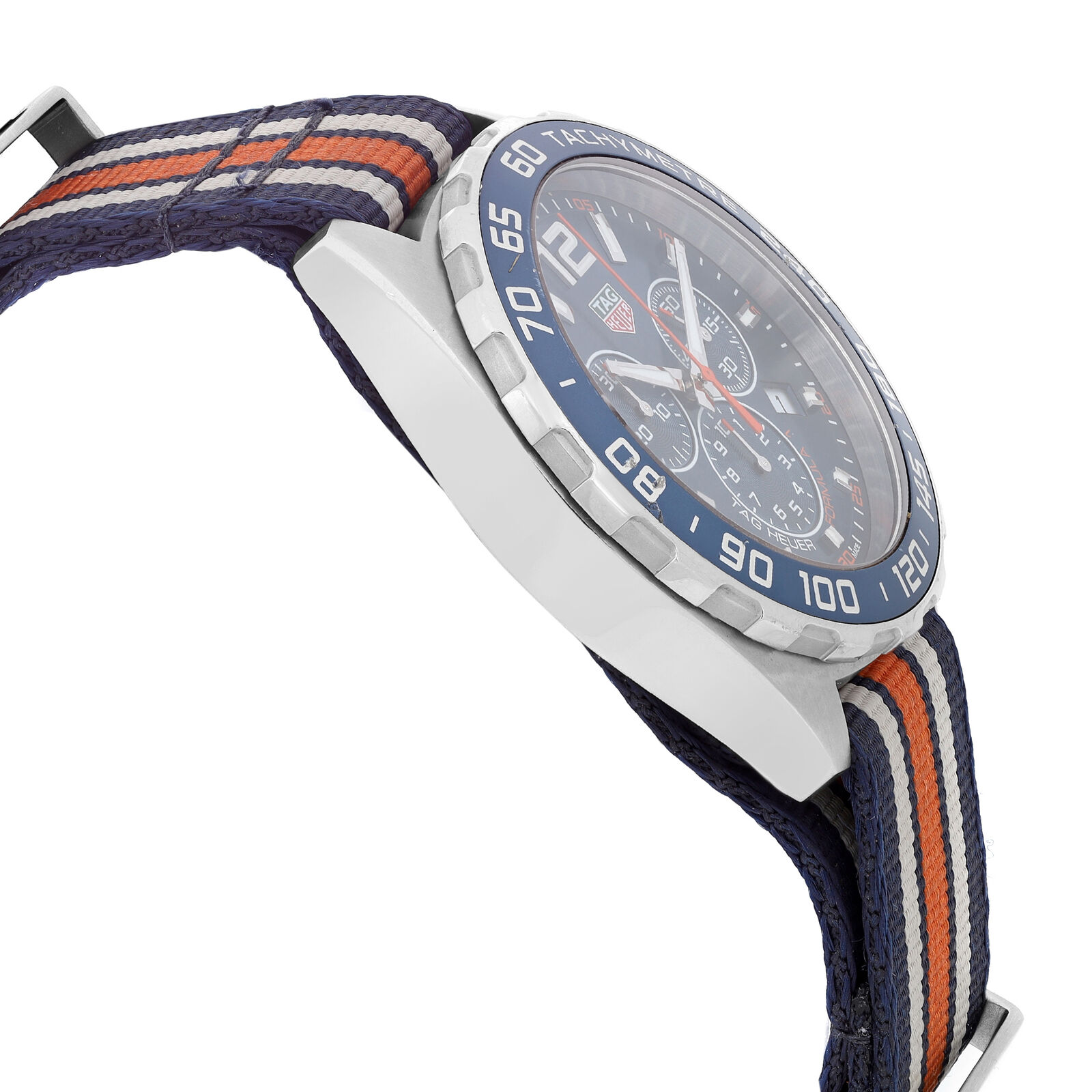 Tag Heuer Formula 1 Chronograph Steel Blue Dial Quartz Mens Watch CAZ1014.FC8196