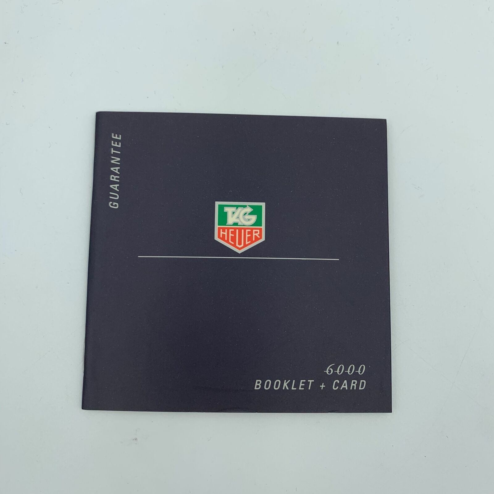 TAG Heuer Booklet+Card 6000 Guarantee Booklet