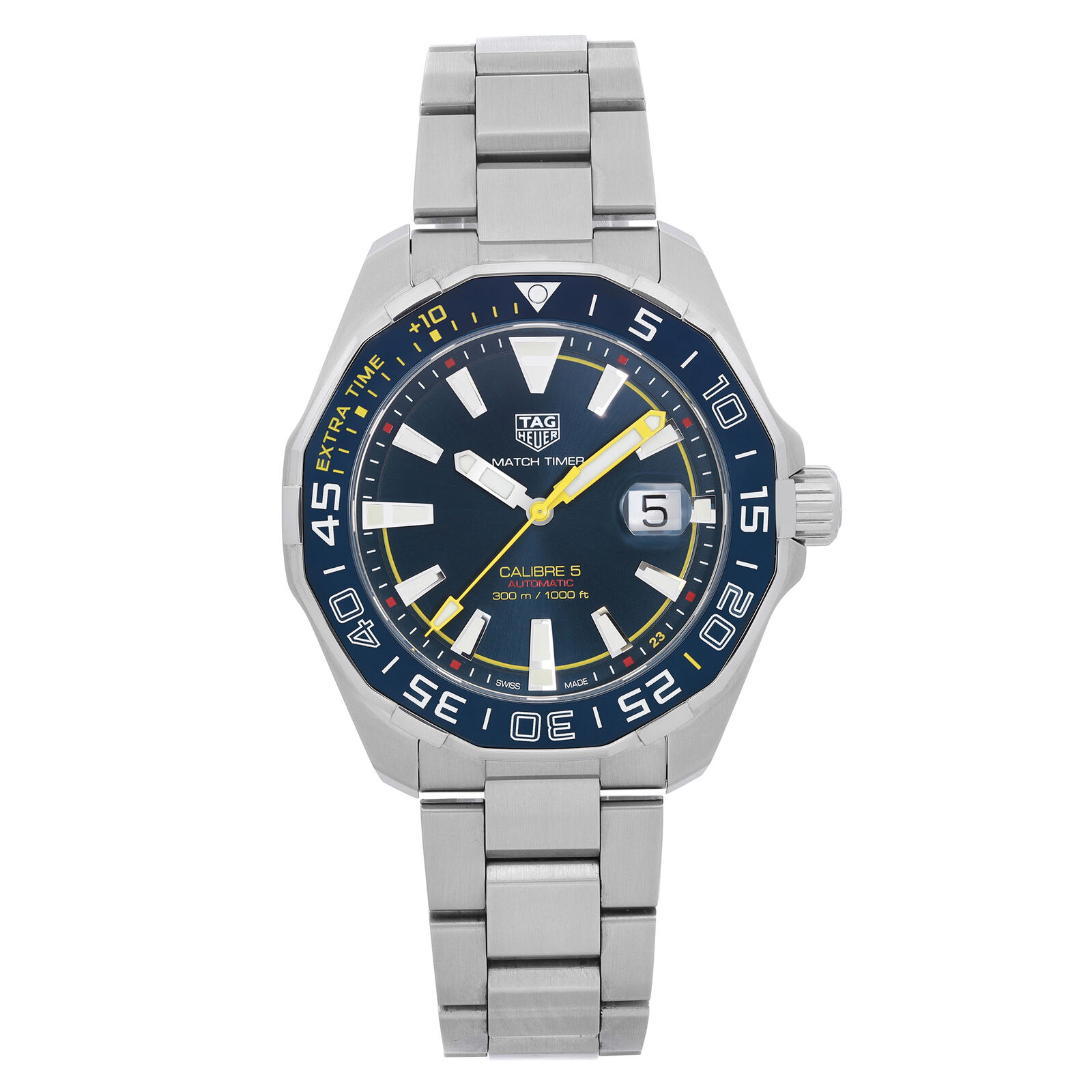 TAG Heuer AquaRacer Shinji Kagawa   Steel Blue Dial Mens Watch