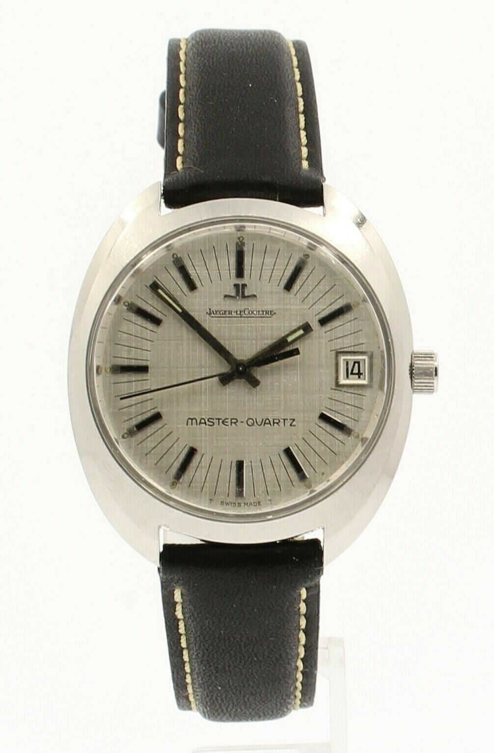 JAEGER LE COULTRE Vintage Master Quartz Stainless Steel  38mm Men's Watch