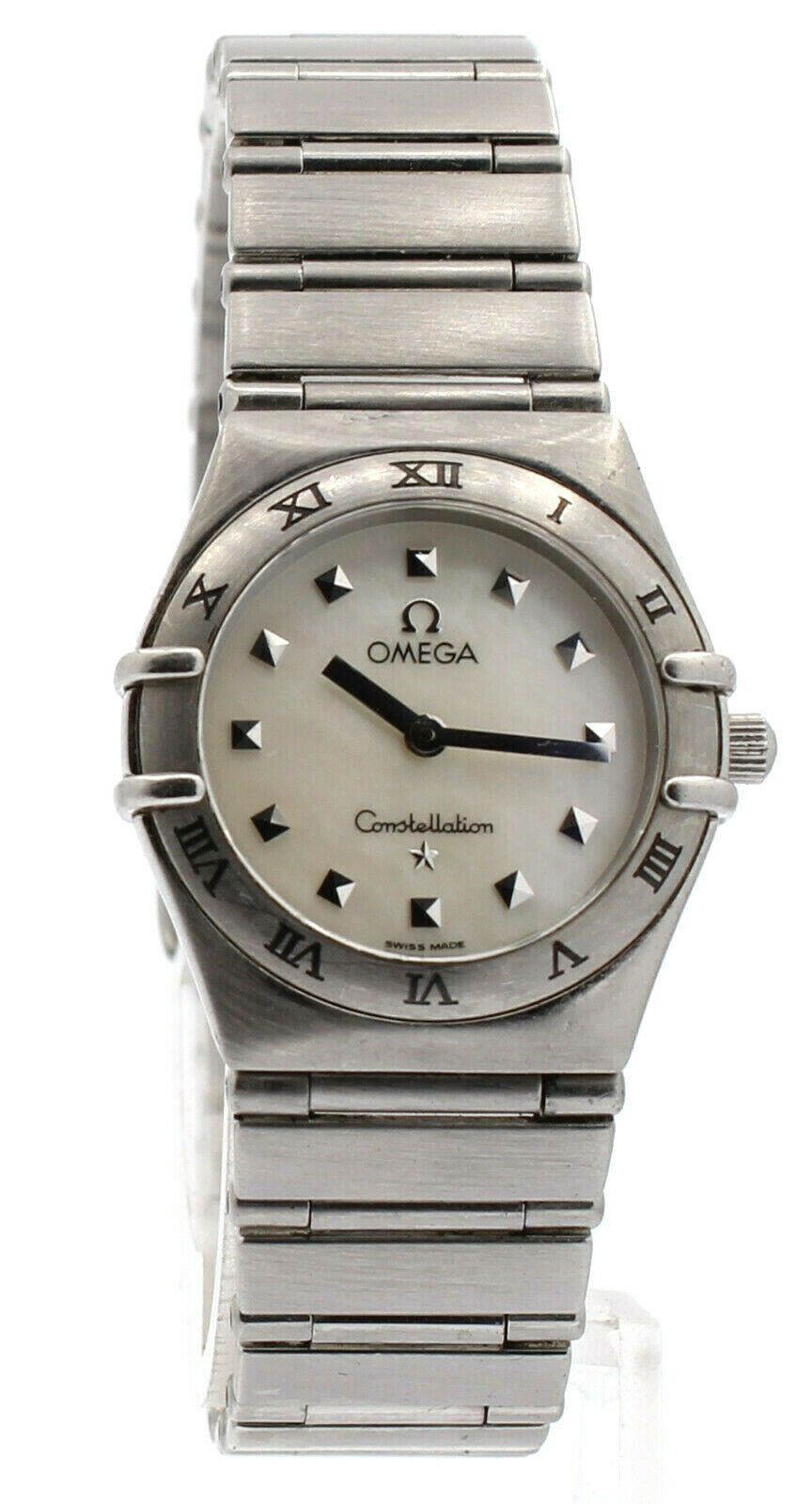 Omega Constellation My Choice  White Mother of Pearl Dial Quartz Ladies Watch